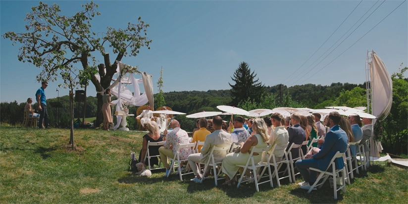 Spielfeld, Steiermark – Weingut Holler, Trauung, Hochzeitsvideo