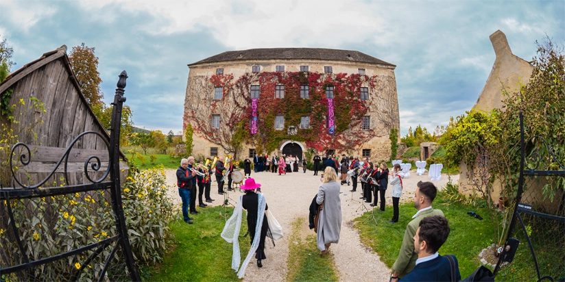 Niederösterreich, Weinviertel – Burghochzeit, Hochzeit